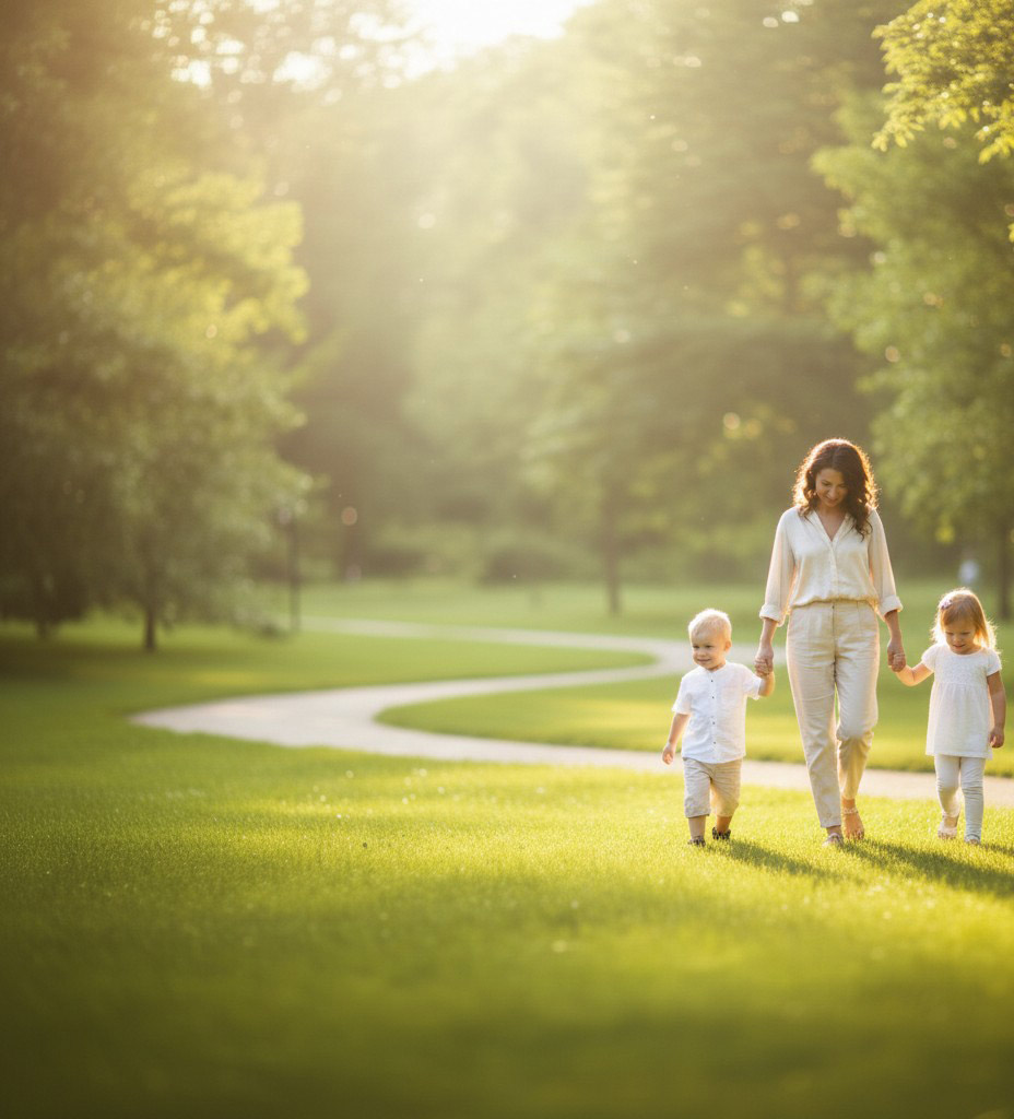 אמא יחידנית וילד